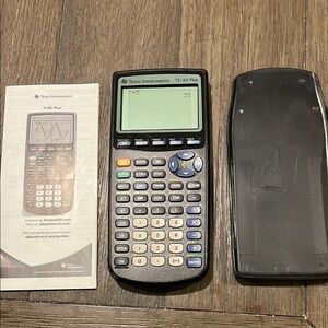 Texas Instruments TI-83 Plus Graphing Calculator - Black